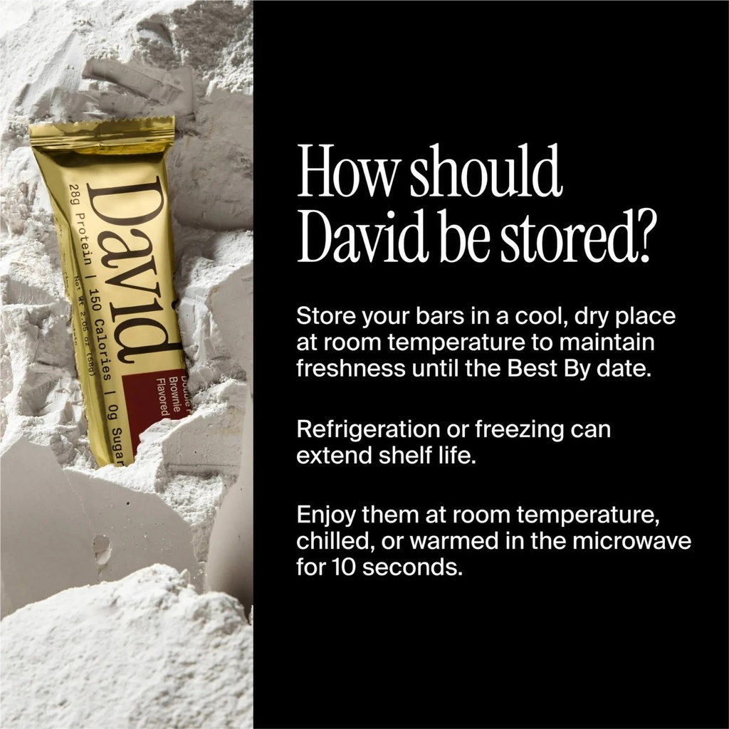 David Protein Bar - Sold Individually