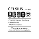 Sugar-Free Fizz Free Dragon Fruit Lime Drink - 200mg Caffeine, 12 Fl Oz X 12