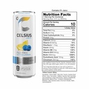 Celsius - Blue Razz Lemonade.