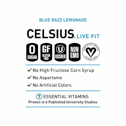 Celsius - Blue Razz Lemonade.