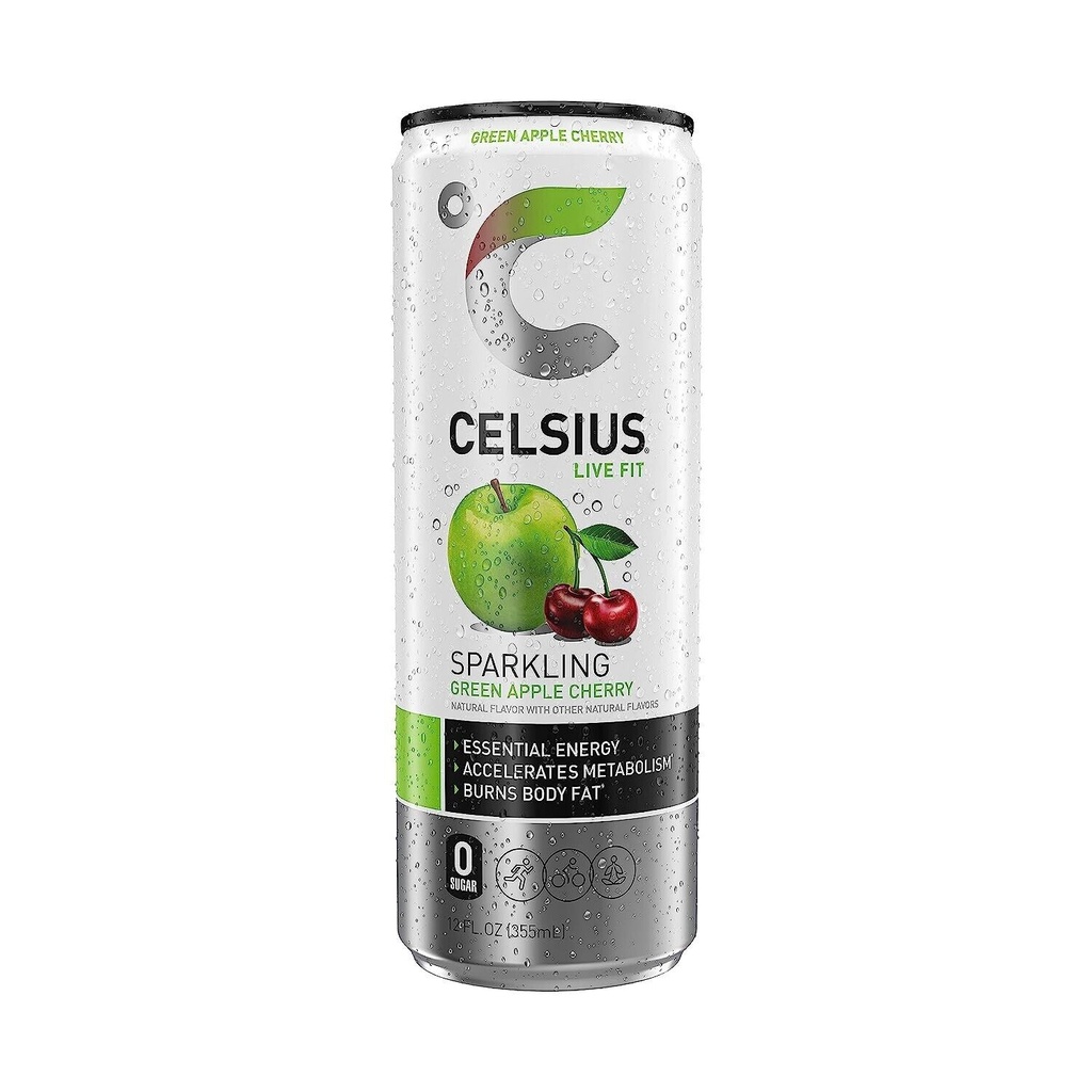 Celsius - Green Apple Cherry