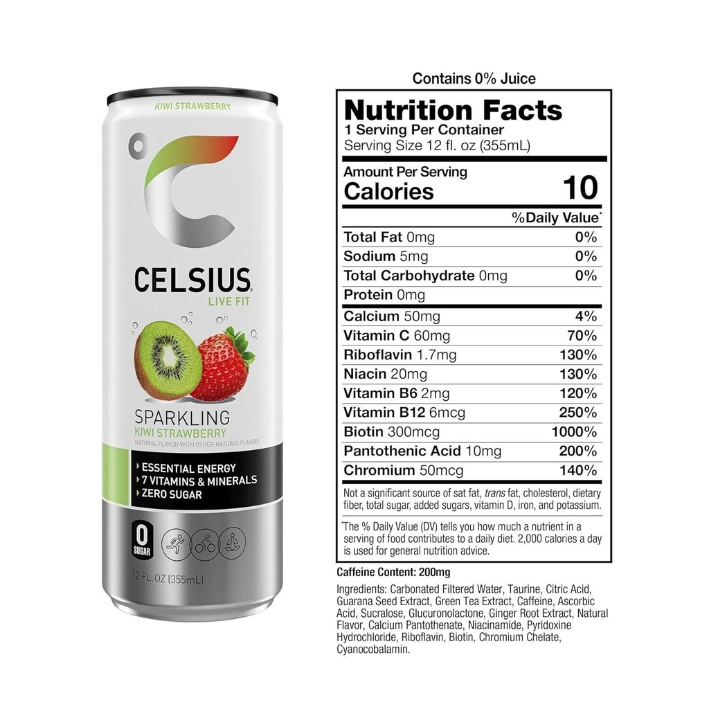 Celsius - Kiwi Strawberry