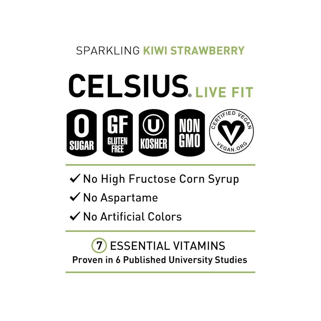 Celsius - Kiwi Strawberry