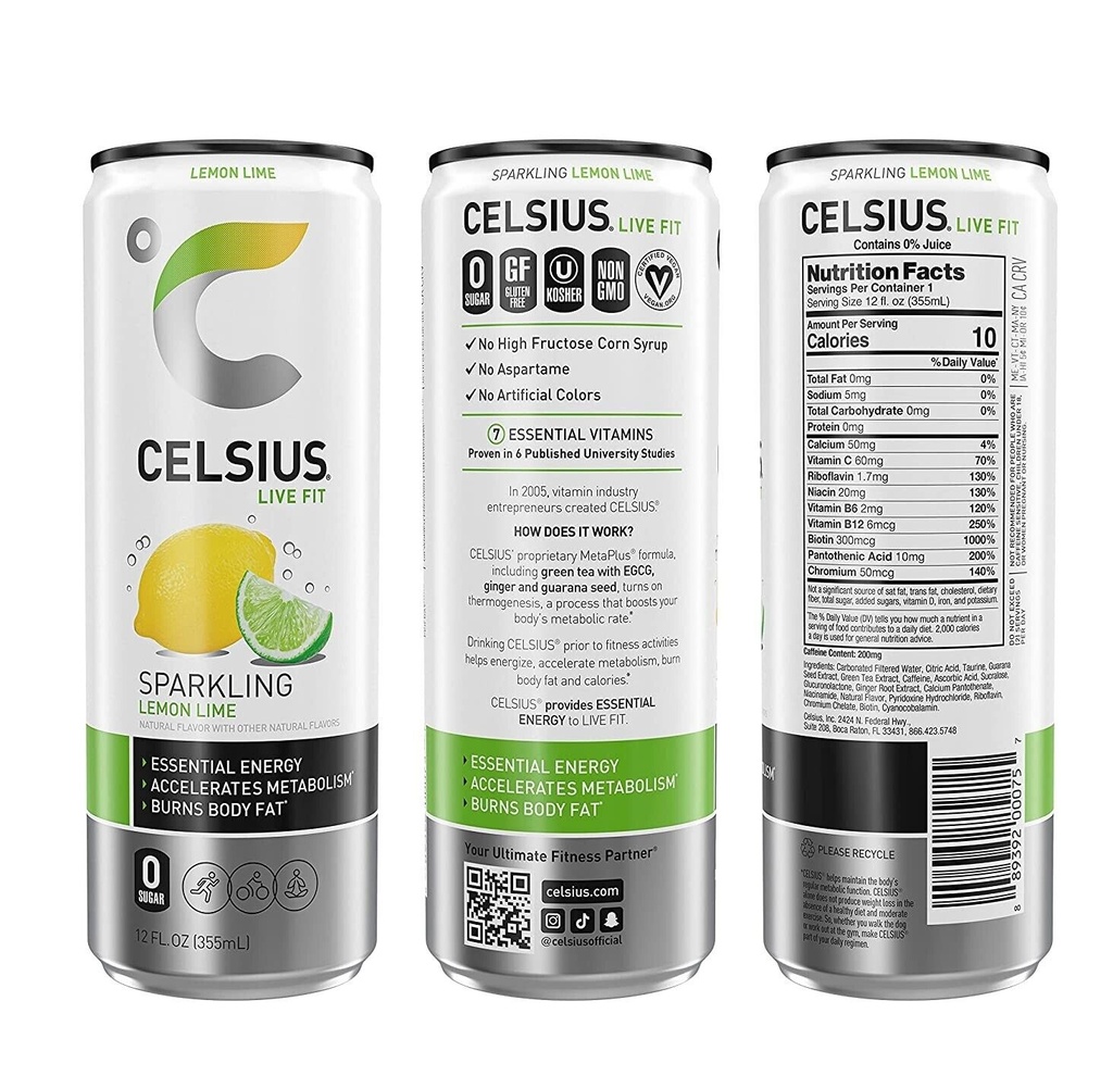 Celsius - Lemon Lime