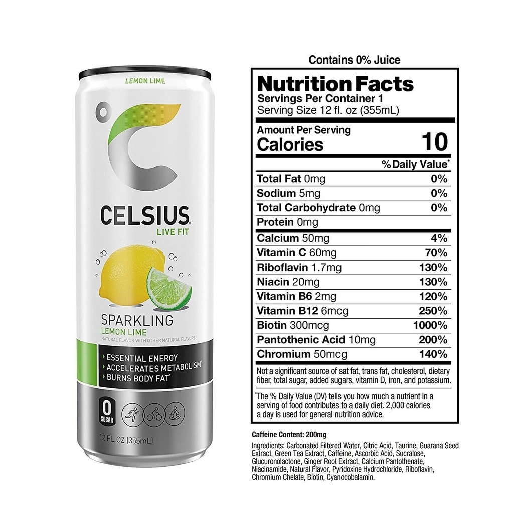Celsius - Lemon Lime