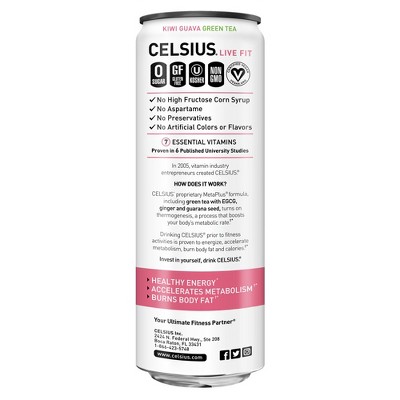 Celsius - Sparkling Kiwi Guava