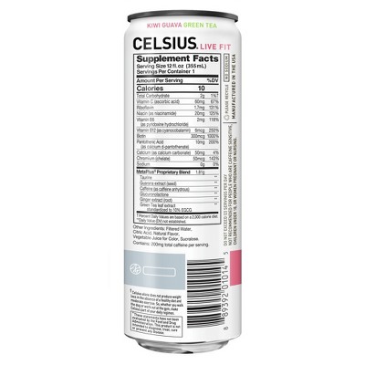 Celsius - Sparkling Kiwi Guava