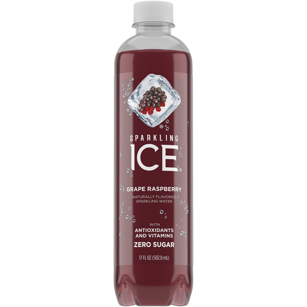 Sparkling Ice - Grape Raspberry - 17 Fl Oz