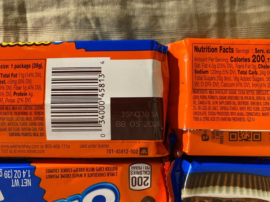 All the Candy Reese's Oreo Cup 39g 39g