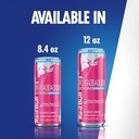 Red Bull Sugar-Free White Peach Summer Edition Energy Drink, with 114mg Caffeine Plus Taurine & B Vitamins, 12 Fl Oz Can
