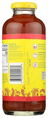 GUAYAKI Organic Strawberry Hibiscus Yerba Mate, 16 FZ