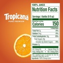 Tropicana Pure Premium Original Orange Juice, 12 OZ
