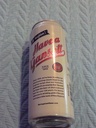 White/Red NARRAGANSETT LAGER Beer Pull-Tab TOP OPEN 24 OZ  Empty ALUMINUM