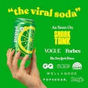 2-Pack Poppi Lemon Lime 12 Fl Oz Can