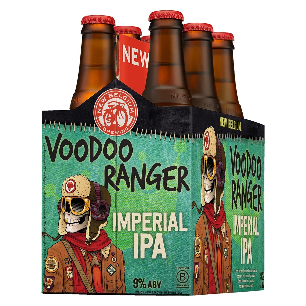 Voodoo Ranger Imperial IPA Ale - Beer - 6x 12oz Bottles