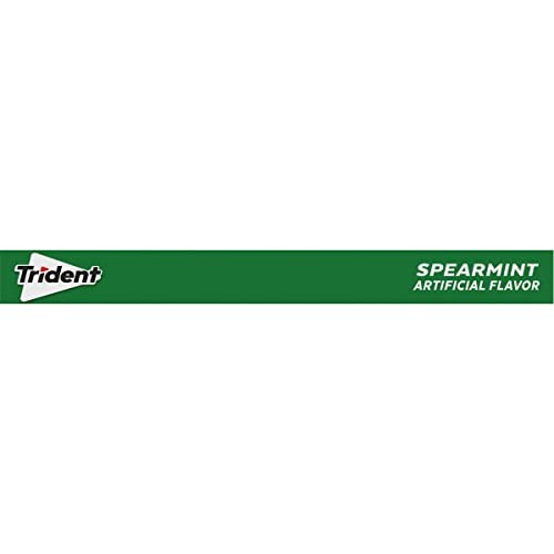 Trident Spearmint Sugar Free Gum, 14 Pieces