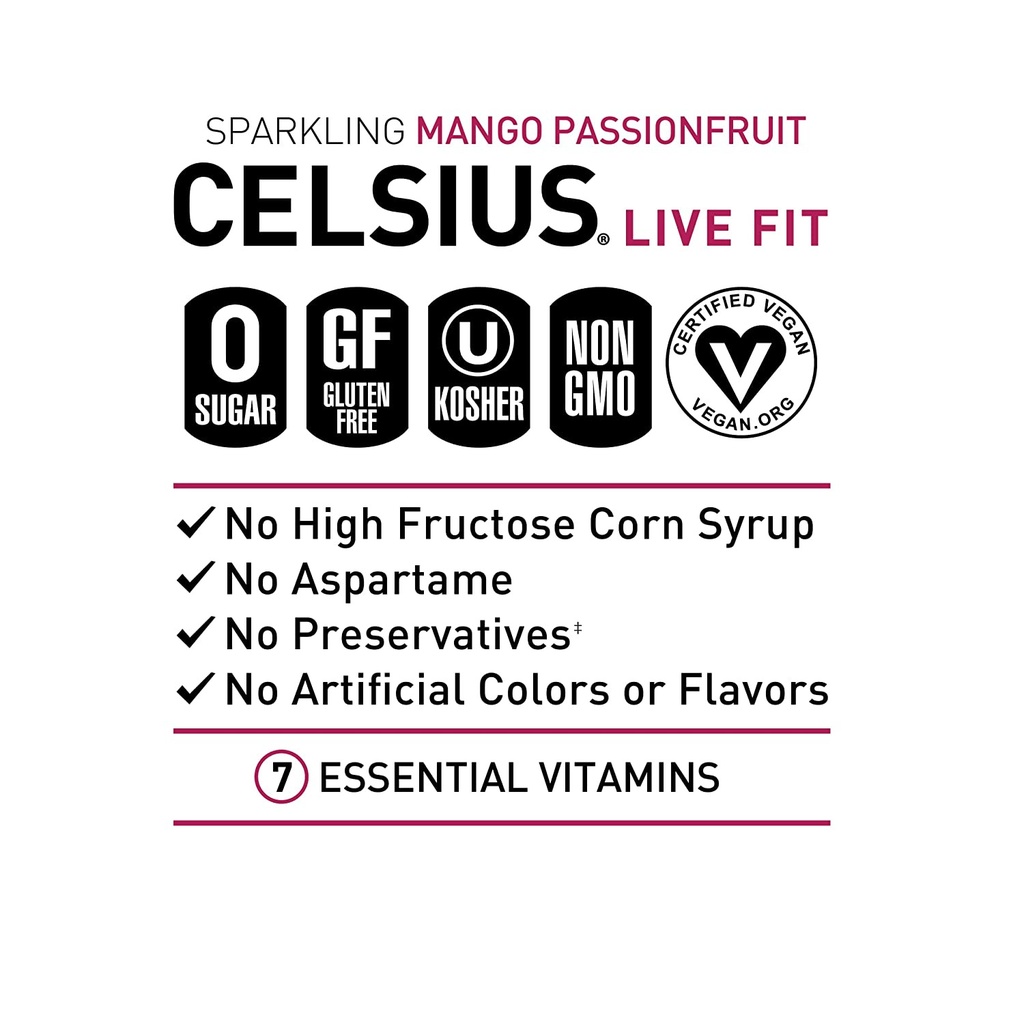 Celsius - Mango Passion Fruit