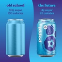 2-Pack Poppi Wild Berry 12 Fl Oz Can