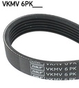 6 Rib Multi V Drive Belt Fits INFINITI FX35 3.5 06 to 08 VQ35DE SKF Quality New