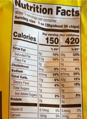 Utz Chips Salt&vinegar