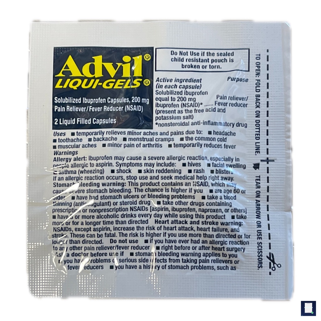 Advil - Liqui-Gels - Single