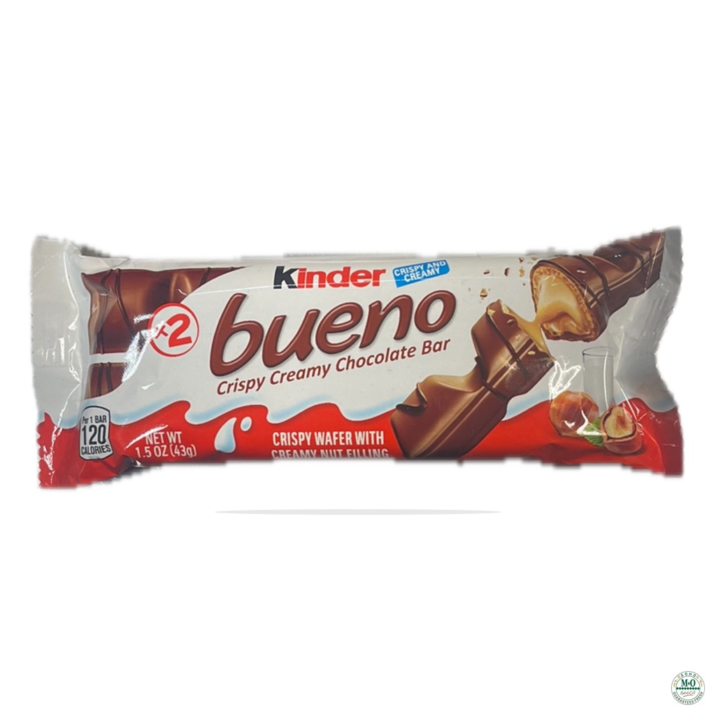 Kinder - Bueno Hazelnut Chocolate Candy - 1.5 Oz