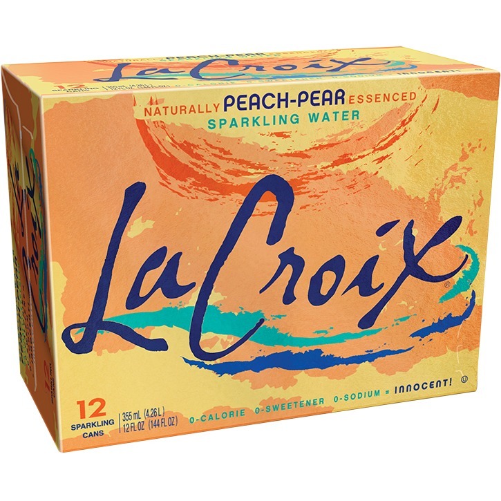La Croix - Peach Pear - 12 Oz - Can