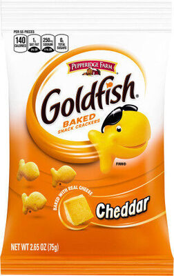 Pepperidge Farm - Goldfish Cheddar Crackers - 2.65 Oz