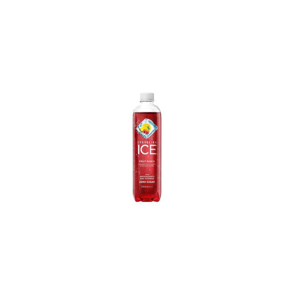 Sparkling Ice - Fruit Punch - 17 Oz  - Bottle