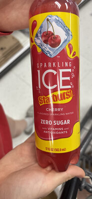 Starburst - Cherry Carbonated Water - 17 Oz - Bottle