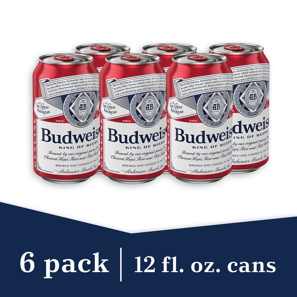 Budweiser - 12 Oz - Can