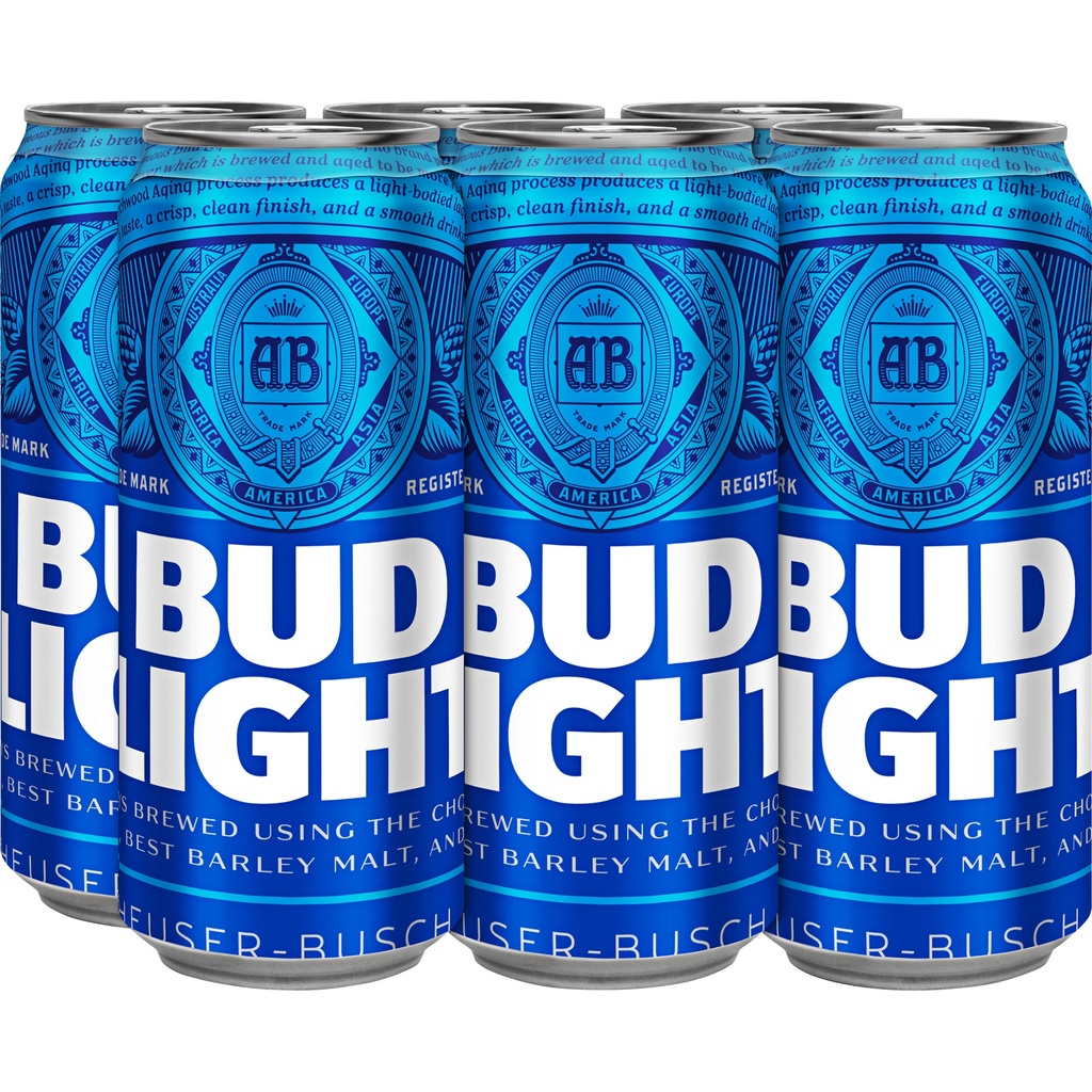 Bud Light Lager Beer 16oz