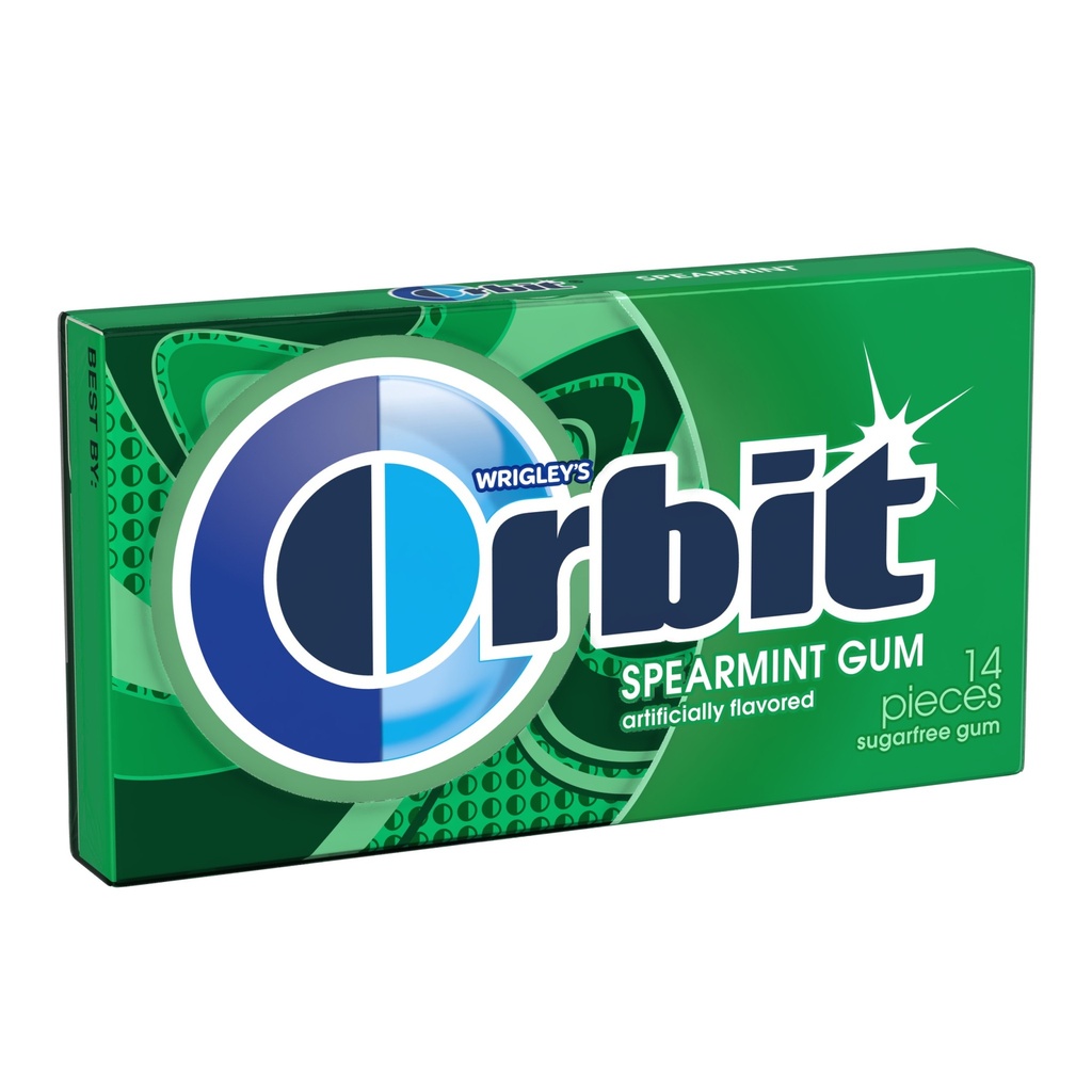 Orbit - Spearmint Zero Chewing Gum - 14 Pk