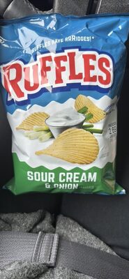 Ruffles - Sour Cream & Onion Chips - 2.25 Oz