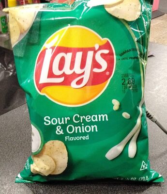 Lay's - Sour Cream & Onion - 2.5 Oz