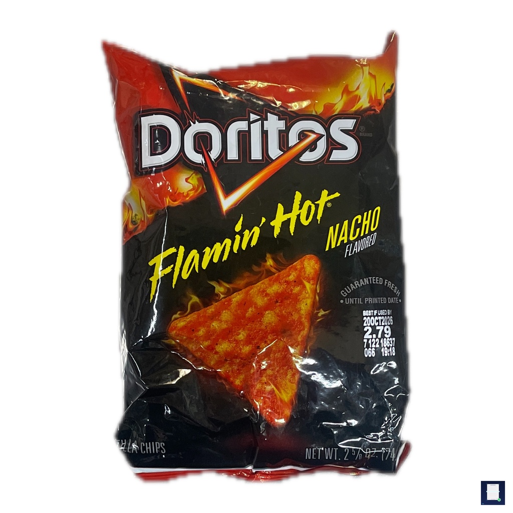 [77058] Doritos - Flamin Hot Nacho - 2.75 Oz