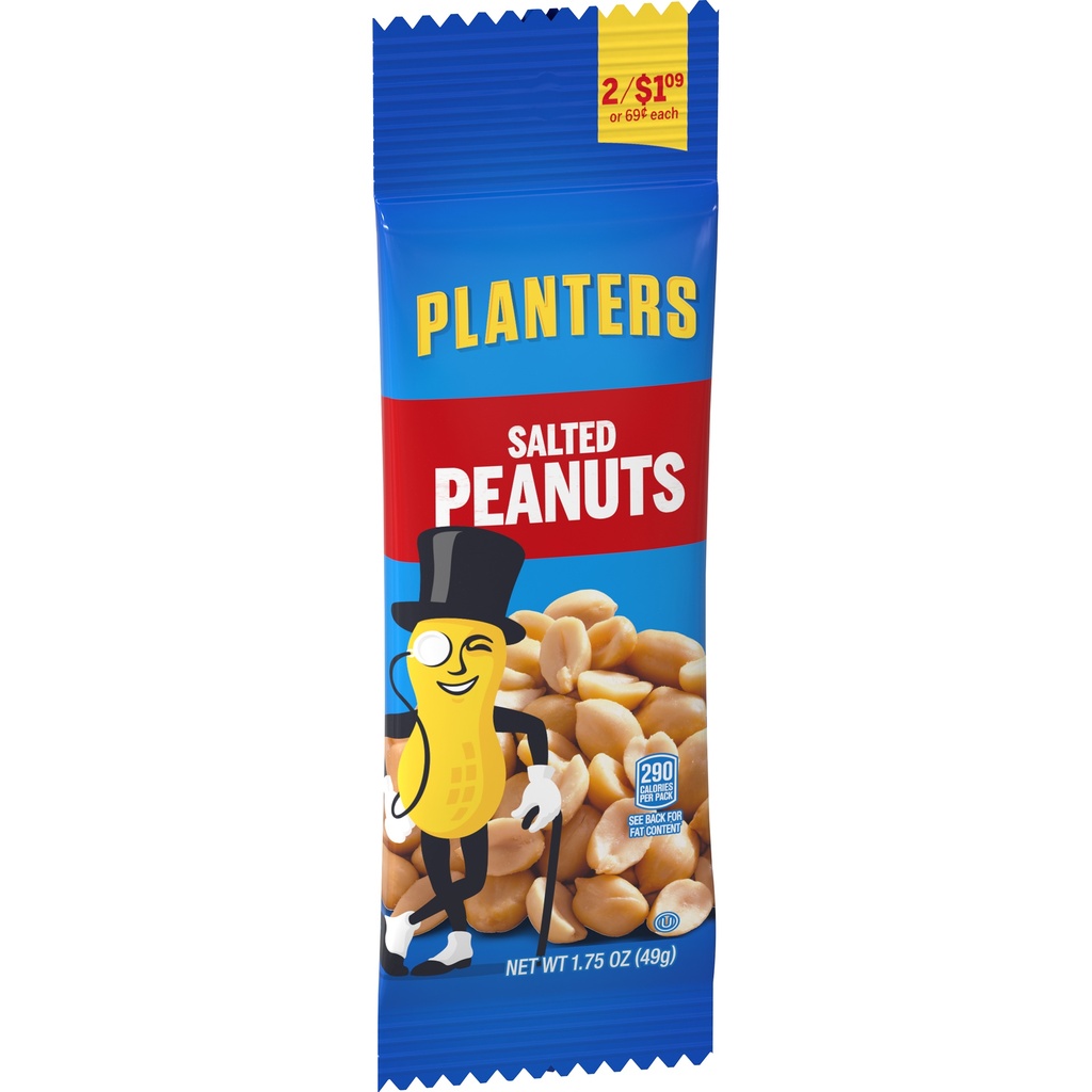 Planters - Dry Roasted Peanuts - 1.75 Oz