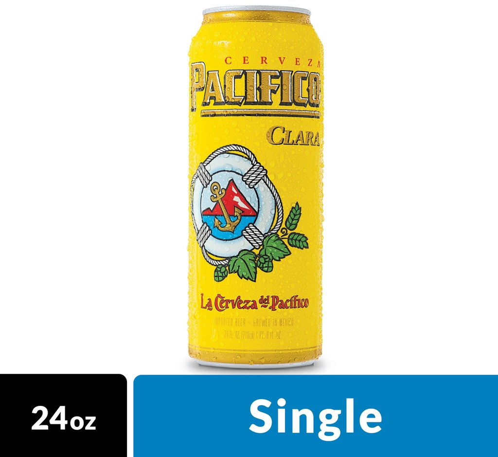 [816] Pacifico - Clara - Mexican Lager - 24oz