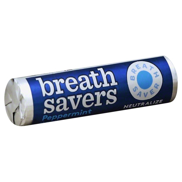 Breath Savers - Peppermint Flavored Zero Breath Mints - 0.75 Oz