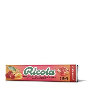 Ricola - Cherry Honey Throat Drops - 9 Pk
