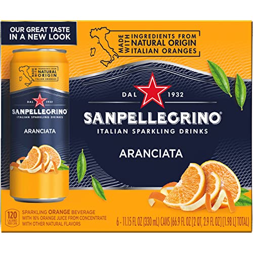 San Pellegrino - Aranciata - 12 Oz - Can