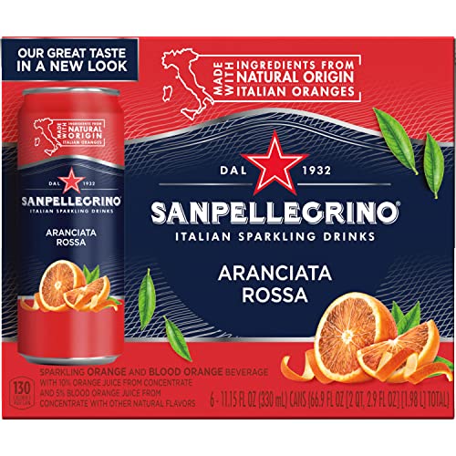 San Pellegrino - Aranciata Rossa - 11.15 Oz - Can