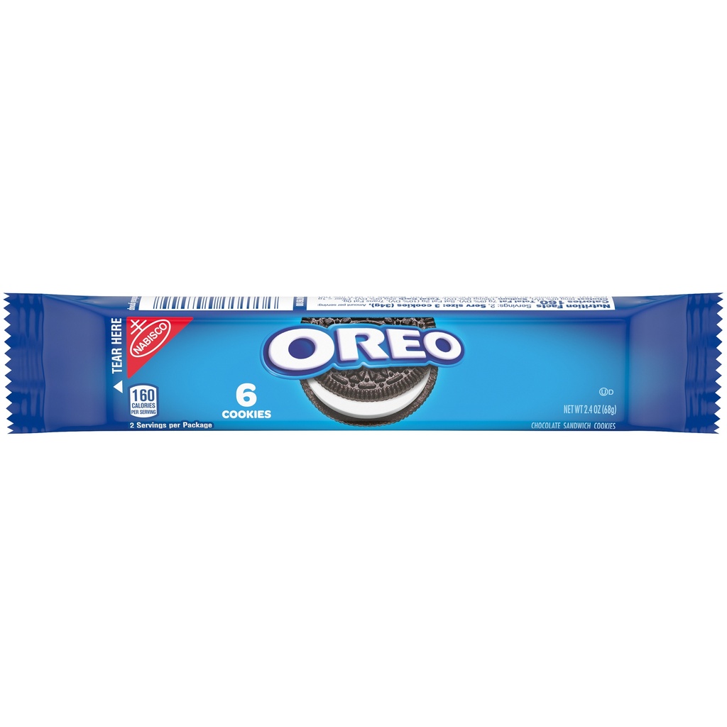 Oreo - Chocolate Sandwich Cookies - 2.4 Oz