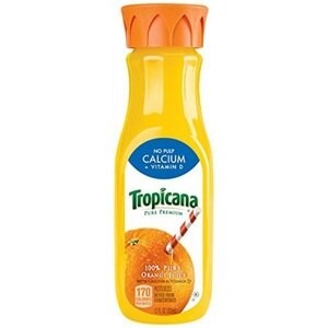 Tropicana - Pure Calcium & Vitamin D - Orange Juice - 12 Oz - Bottle