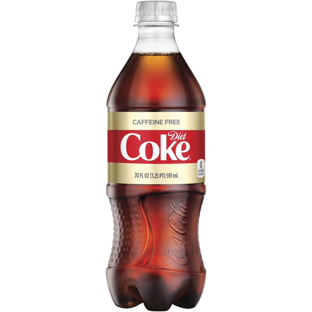 Coke - Diet - Caffeine Free - 20 Oz