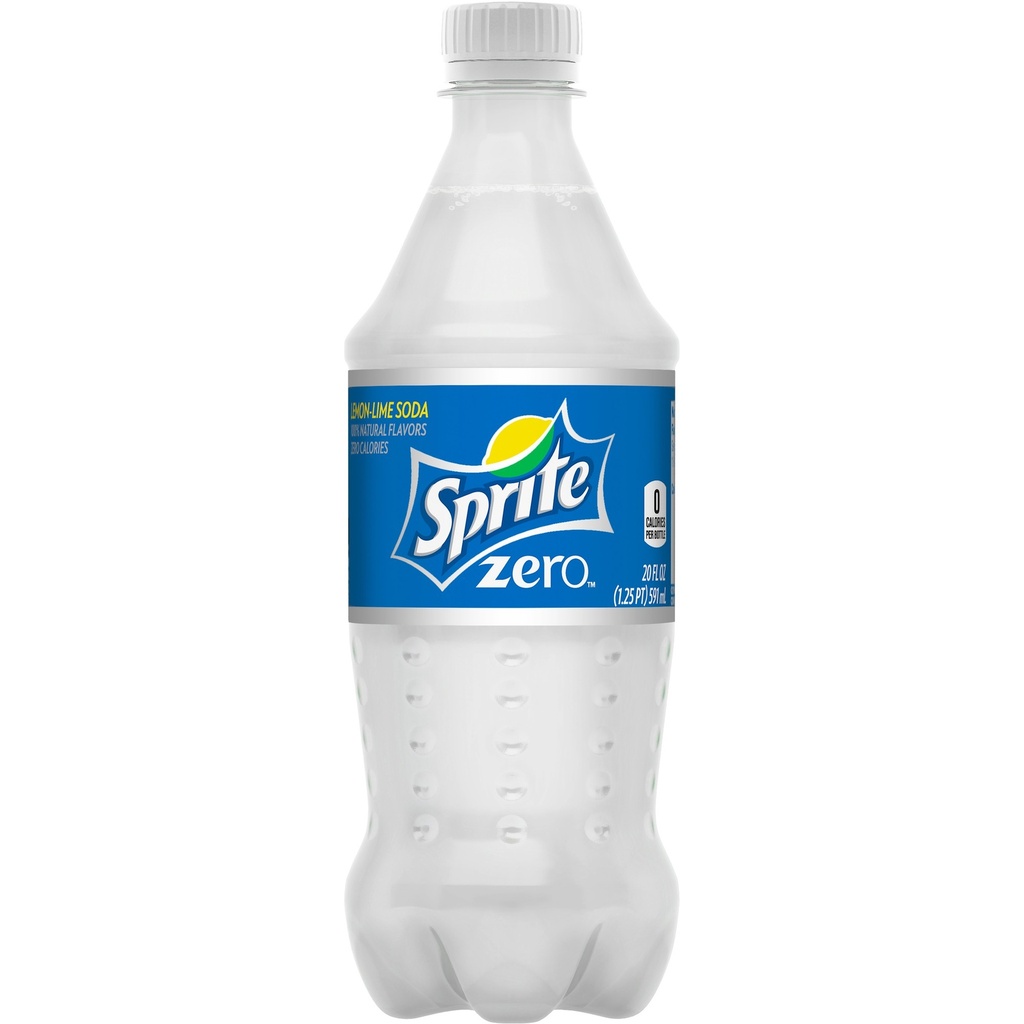 Sprite - Zero - Lemon Lime - 20 Oz - Bottle