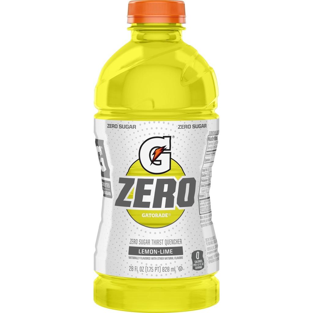 Gatorade - Zero - Lemon-Lime - 28 Oz - Bottle