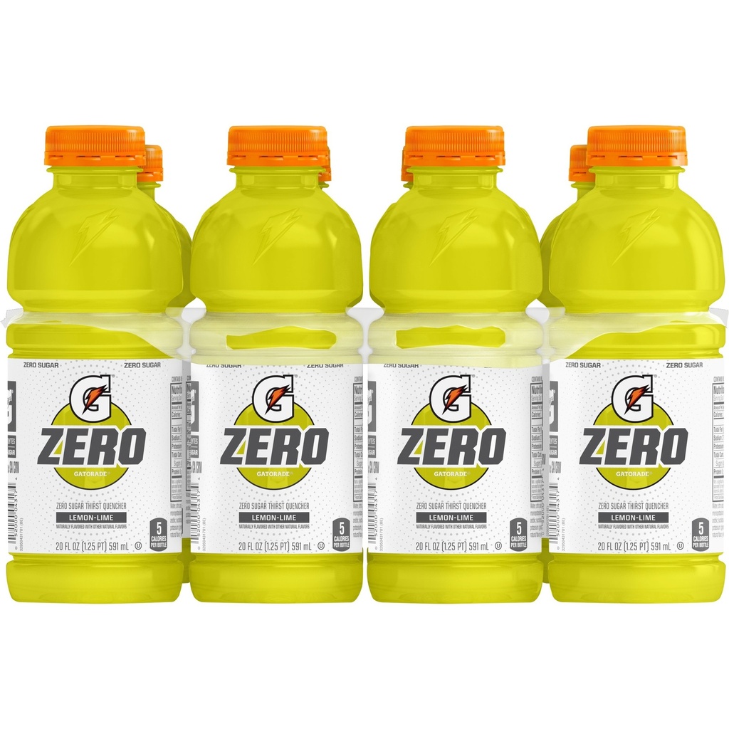 Gatorade - G Zero - Lemon Lime - 20 Oz - Bottle