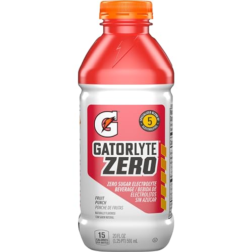 Gatorade - Fruit Punch Gatorlyte Zero - 20 Oz - Bottle