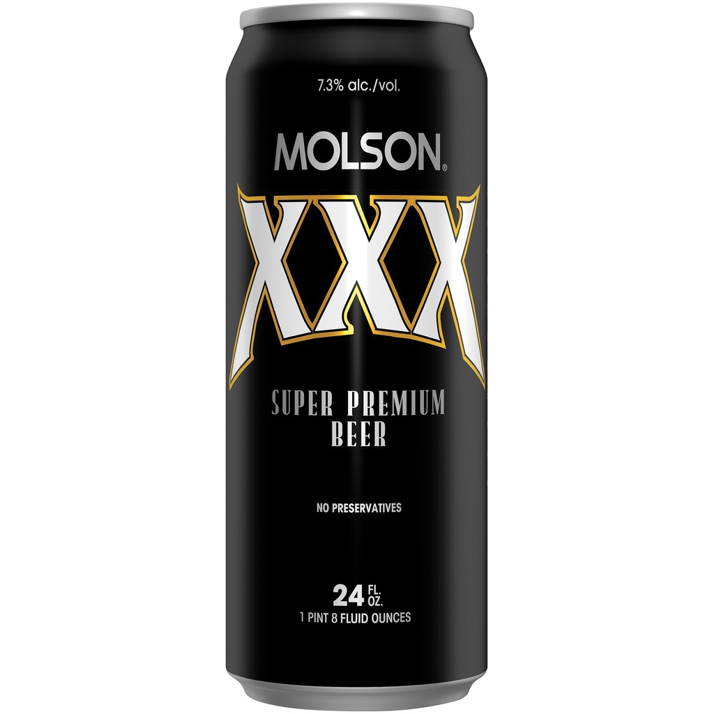 Molson - XXX Super Premium - 24 Oz - Can